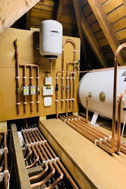 central heating installs